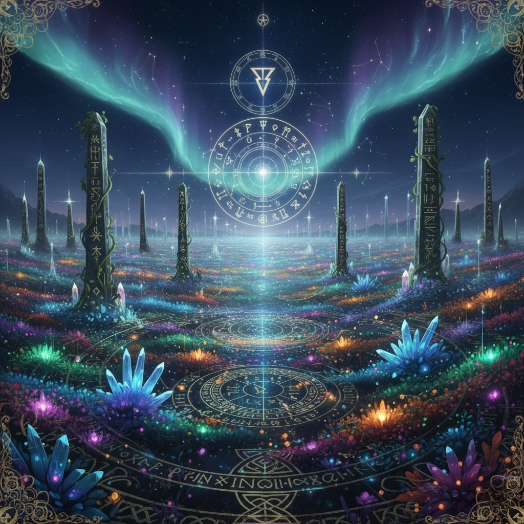 Frequency field background